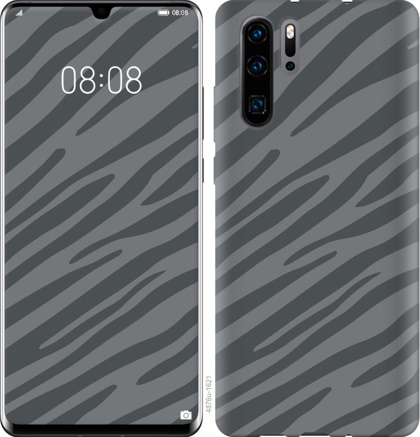 

Чехол на Oppo Reno 3 Серая зебра