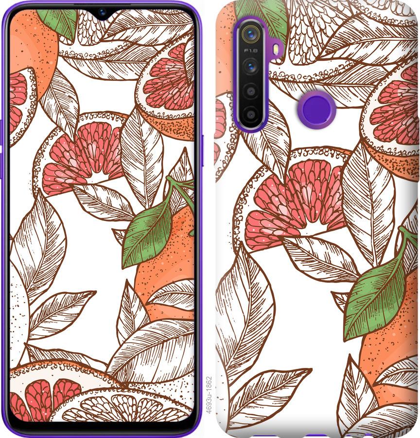 

Чохол на Realme 5 апельсини