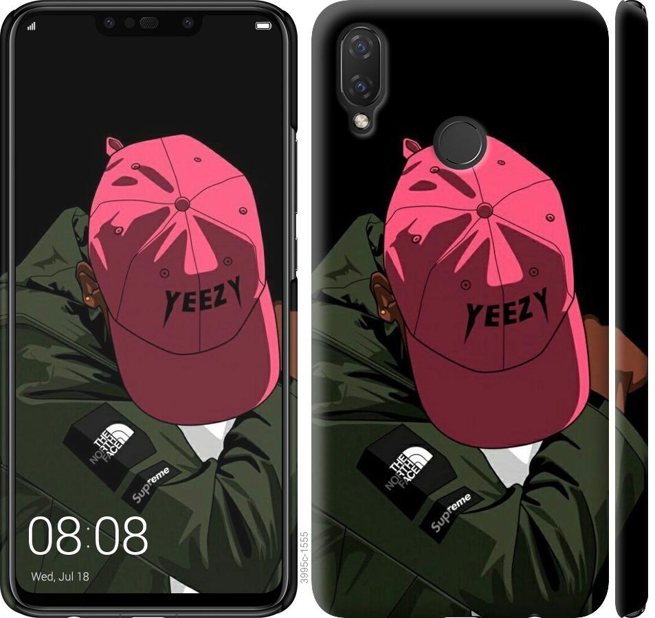 

Чехол на Huawei P Smart Plus logo de yeezy