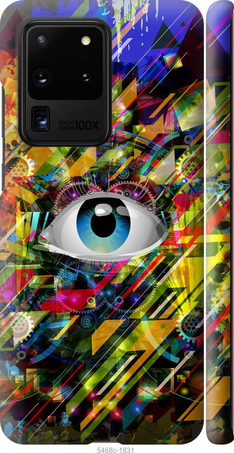 Чехол на Samsung Galaxy S20 Ultra Абстрактный глаз