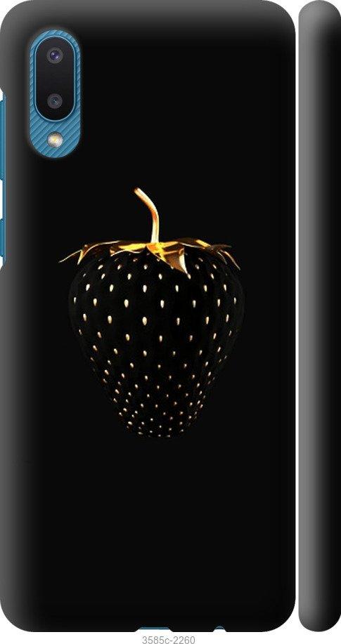 

Чохол на Samsung Galaxy A02 A022G Чорна полуниця