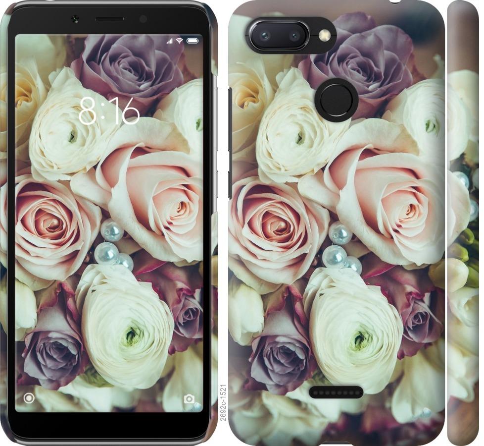 

Чехол на Xiaomi Redmi 6 Букет роз