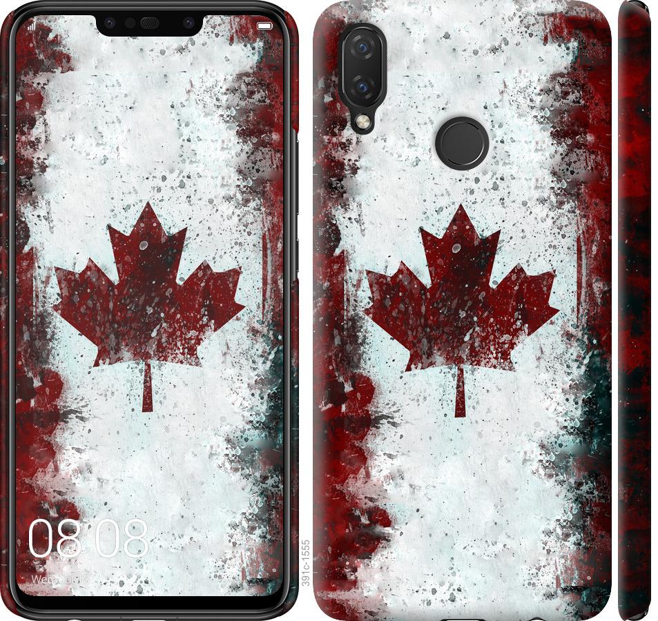 

Чохол на Huawei P Smart Plus Прапор Канади