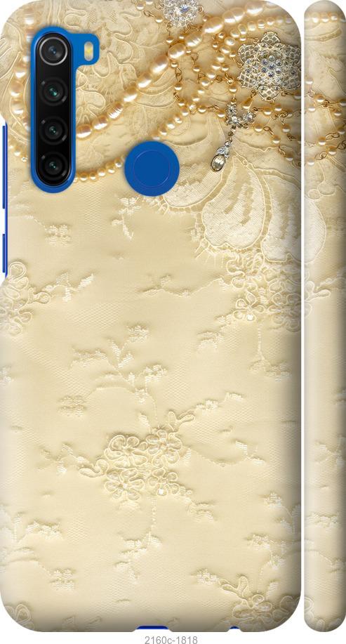 

Чехол на Xiaomi Redmi Note 8T Кружевной орнамент
