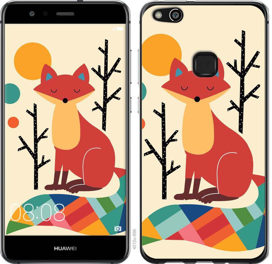 

Чехол на Huawei P10 Lite Rainbow fox