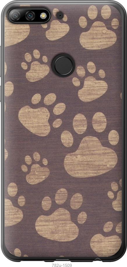 

Чохол на Huawei Y7 Prime 2018 Сліди тигра