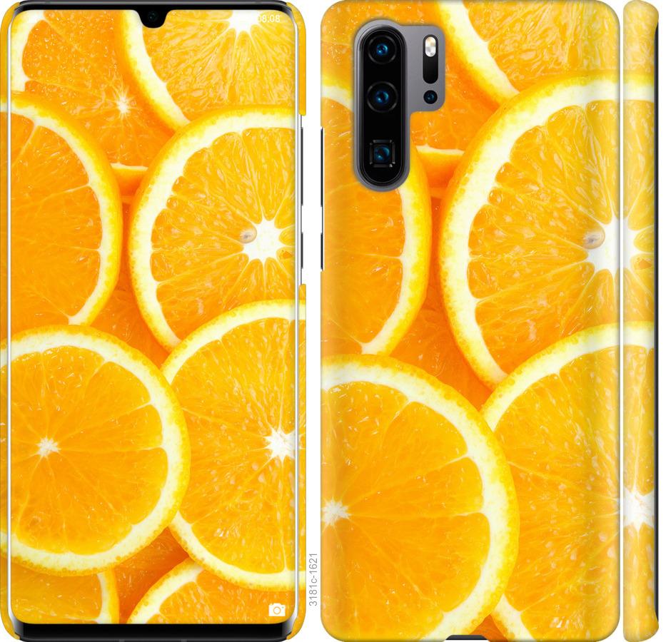 

Чохол на Huawei P30 Pro часточки апельсина