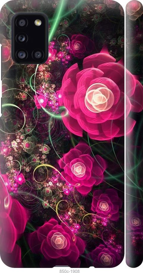 Чехол на Samsung Galaxy A31 A315F Абстрактные цветы 3