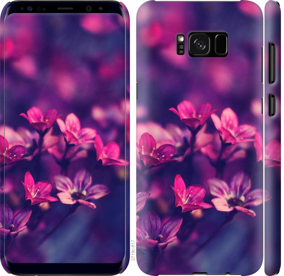 

Чохол на Samsung Galaxy S8 Plus Пурпурні квіти