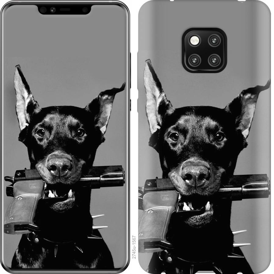 

Чохол на Huawei Mate 20 Pro Доберман