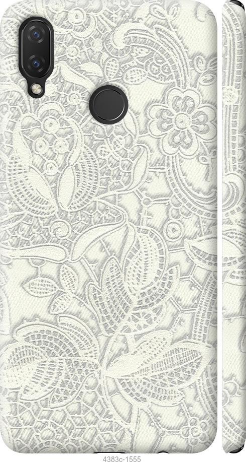 

Чохол на Huawei P Smart Plus Біле мереживо