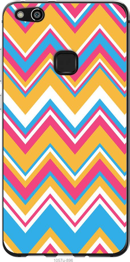 

Чехол на Huawei P10 Lite Шеврон v2