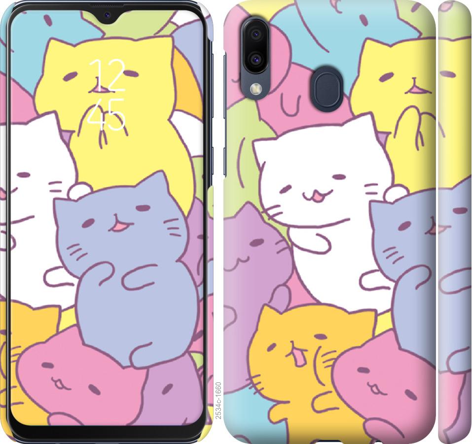 

Чехол на Samsung Galaxy M20 Котики