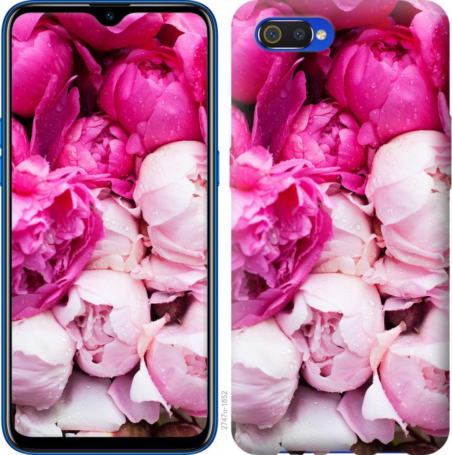 

Чохол на Realme C2 Рожеві півонії