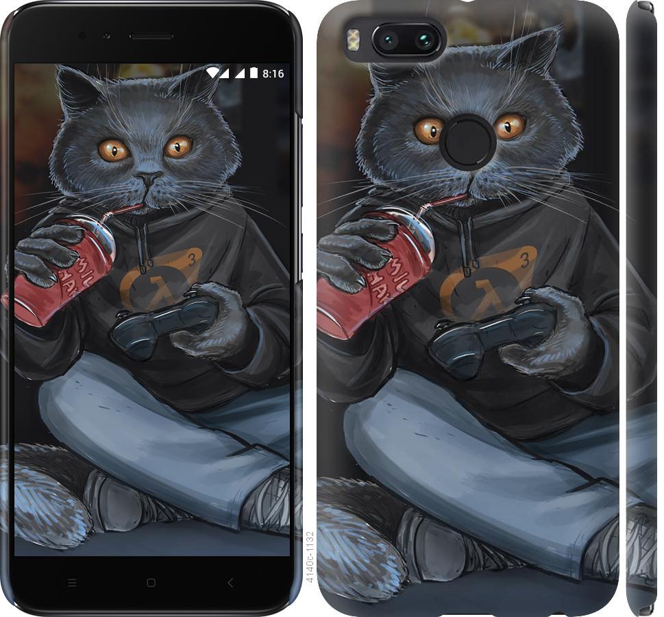 

Чехол на Xiaomi Mi 5X gamer cat