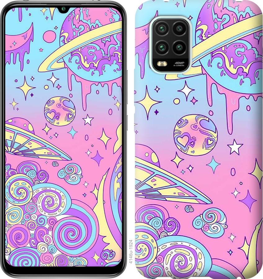 

Чохол на Xiaomi Mi 10 Lite Рожева галактика