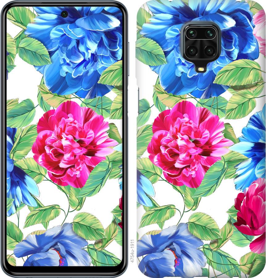 

Чохол на Xiaomi Redmi Note 9S квіти 21