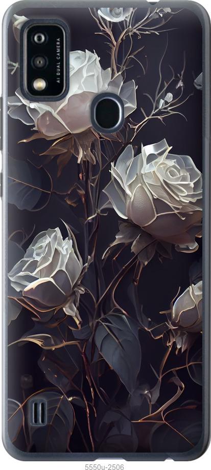 

Чехол на ZTE Blade A51 Розы 2