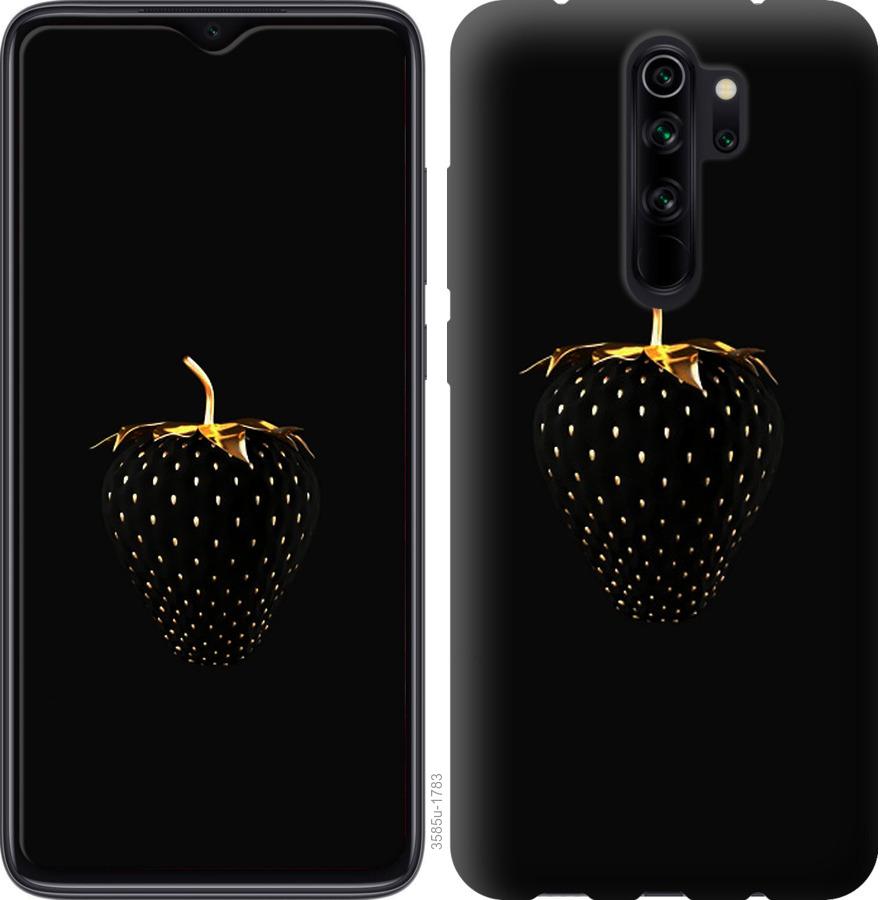 

Чохол на Xiaomi Redmi 8 Чорна полуниця