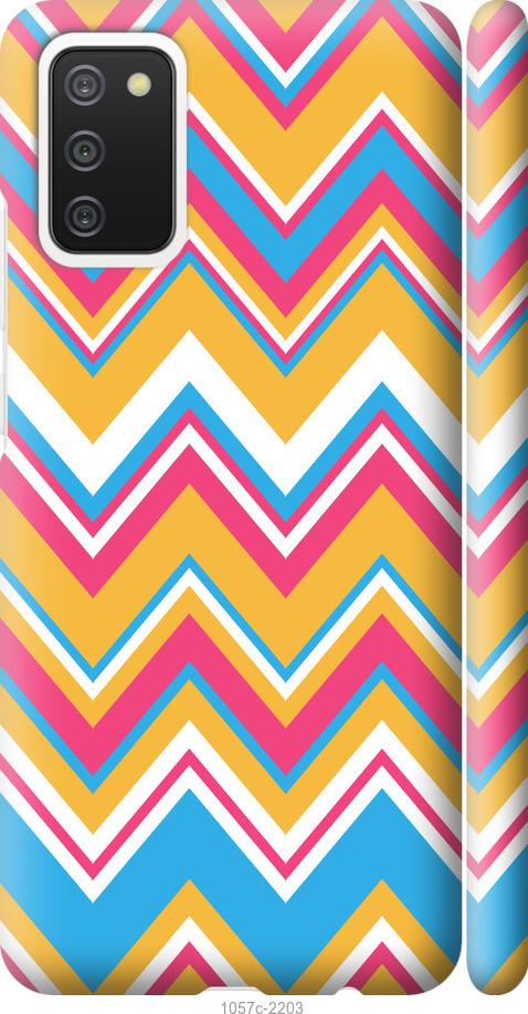 Чехол на Samsung Galaxy A02s A025F Шеврон v2
