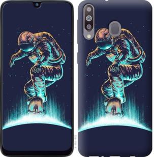 

Чехол на Samsung Galaxy M30 Космонавт на скейтборде