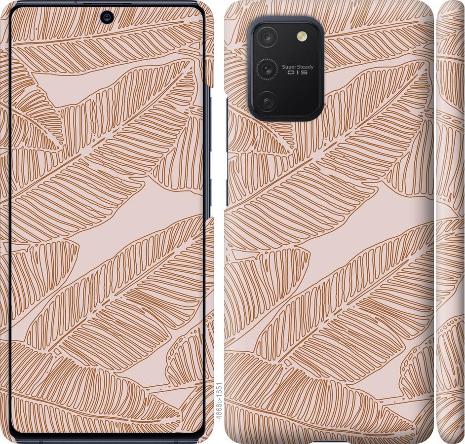 

Чохол на Samsung Galaxy S10 Lite 2020 Листя банана