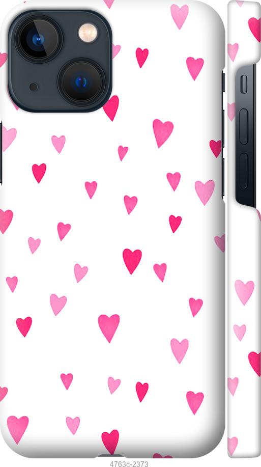 Чехол на iPhone 13 Mini Сердечки 2