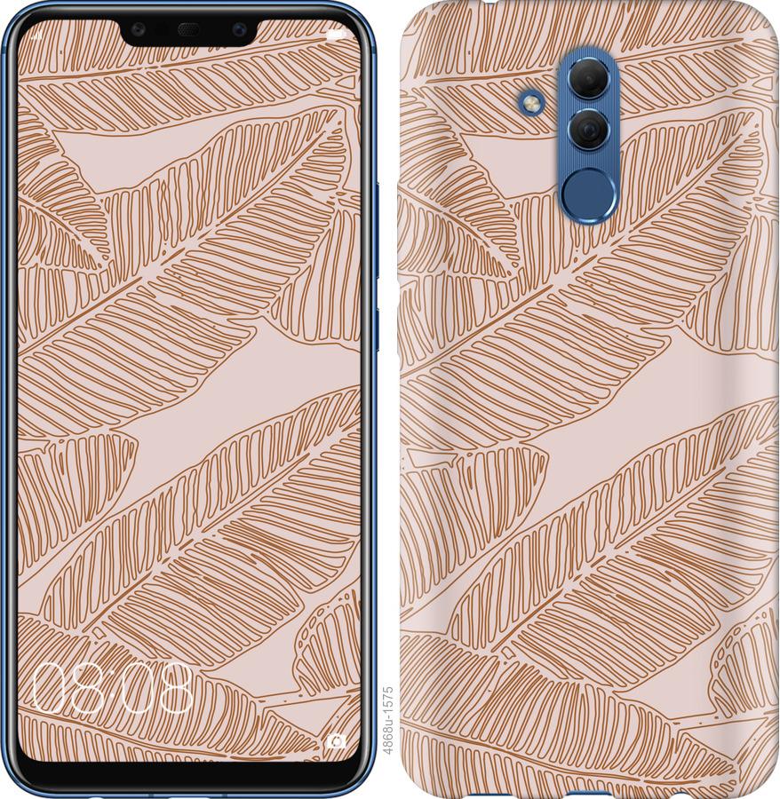 

Чехол на Huawei Mate 20 Lite Листья банана