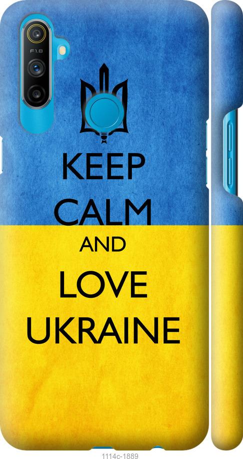 

Чохол на Realme C3 Keep calm and love Ukraine v2