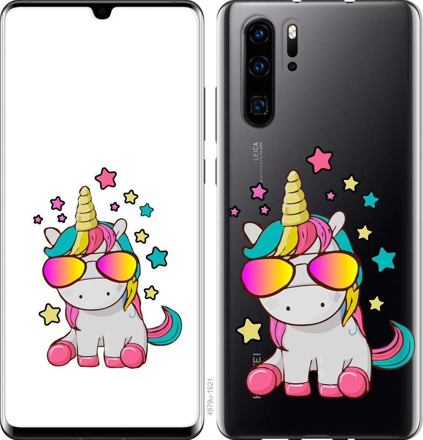 

Чехол на Oppo Reno 3 Единорог в очках