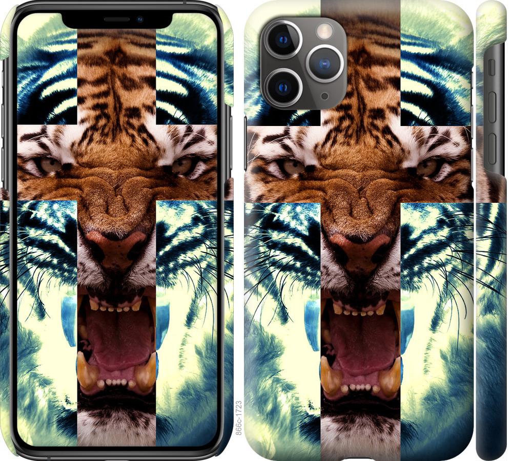 

Чохол на iPhone 11 Pro Max Злий тигр