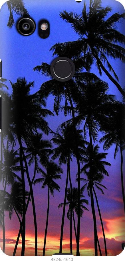 

Чехол на Google PixeL 2 XL Пальмы