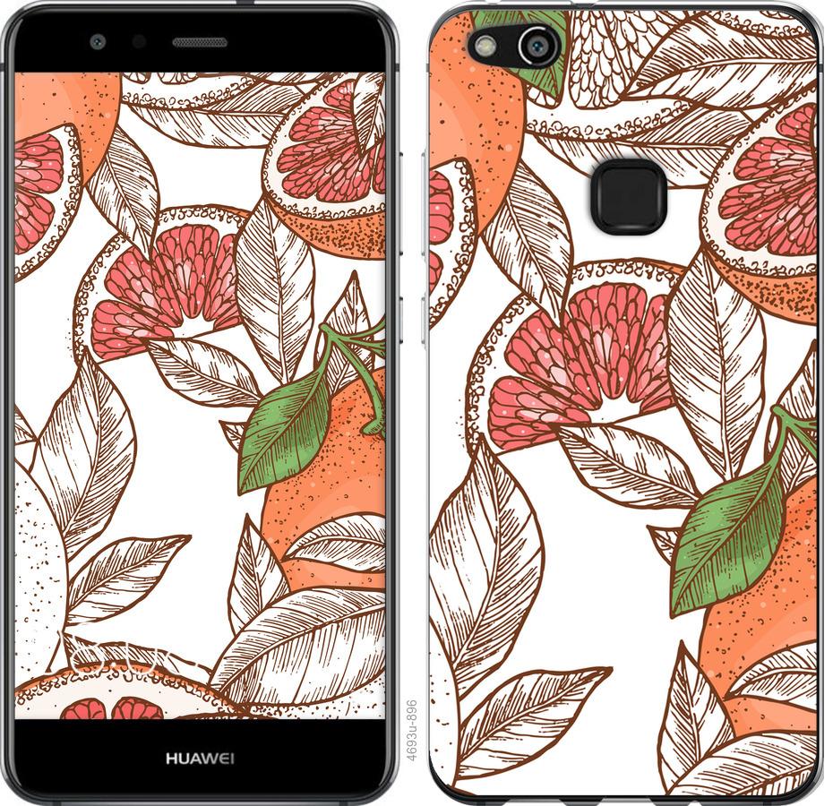 

Чохол на Huawei P10 Lite апельсини