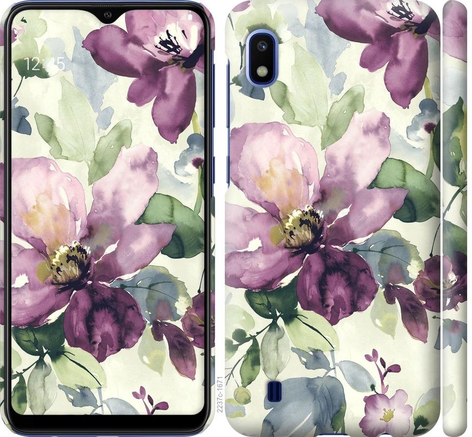 

Чохол на Samsung Galaxy A10 2019 A105F Квіти аквареллю