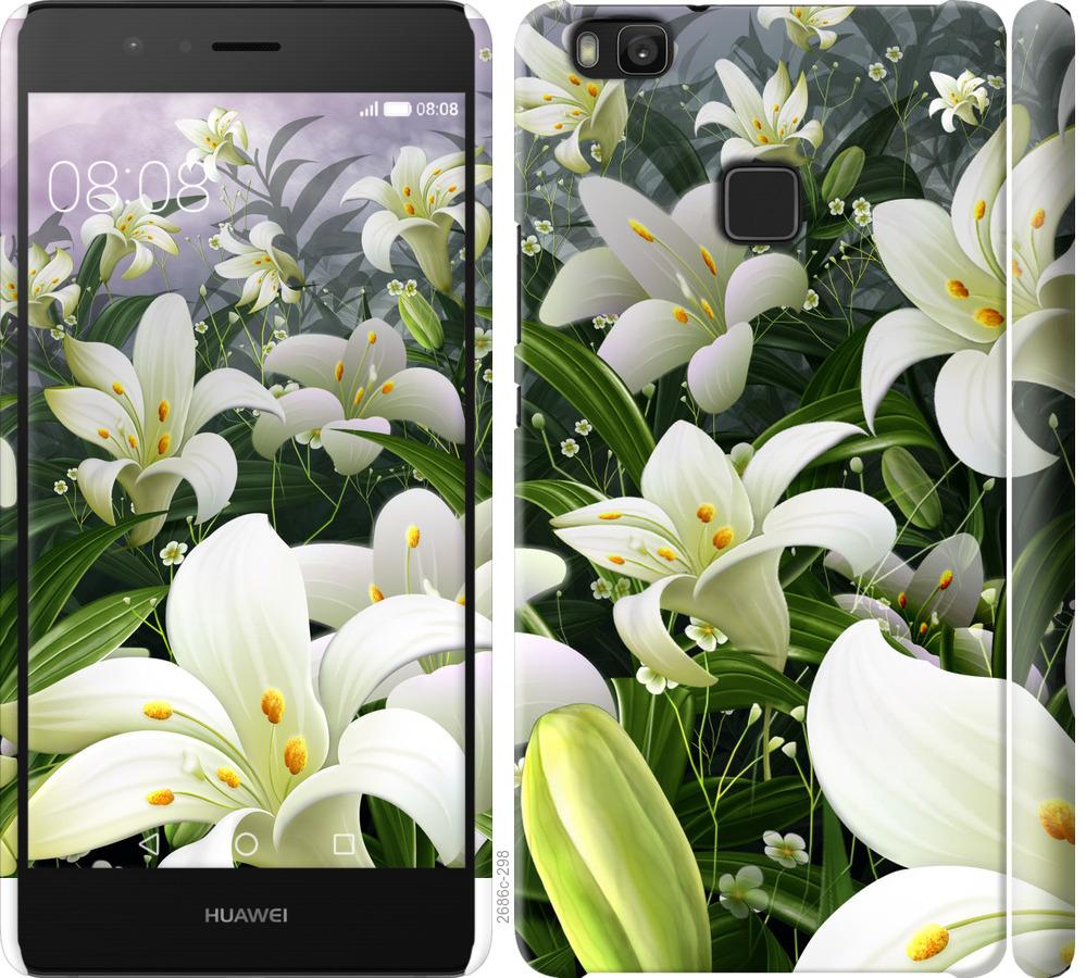 

Чохол на Huawei P9 Lite білі лілії