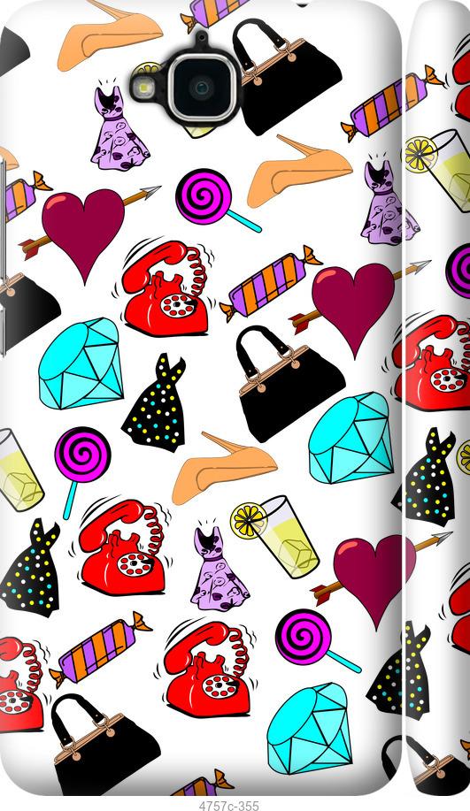 

Чохол на Huawei Y6 Pro stickers
