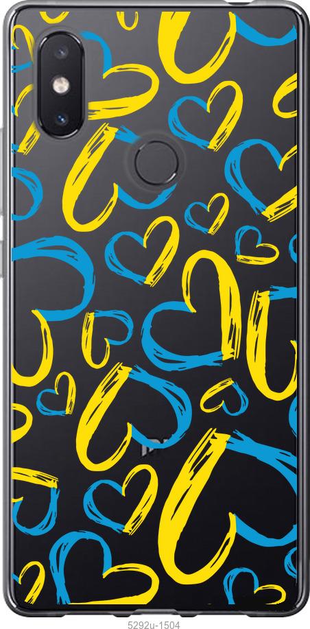 

Чехол на Xiaomi Mi8 SE Сердца UA