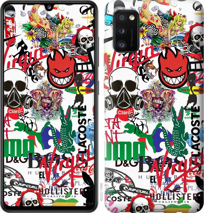 

Чохол на Samsung Galaxy A41 A415F Many different logos