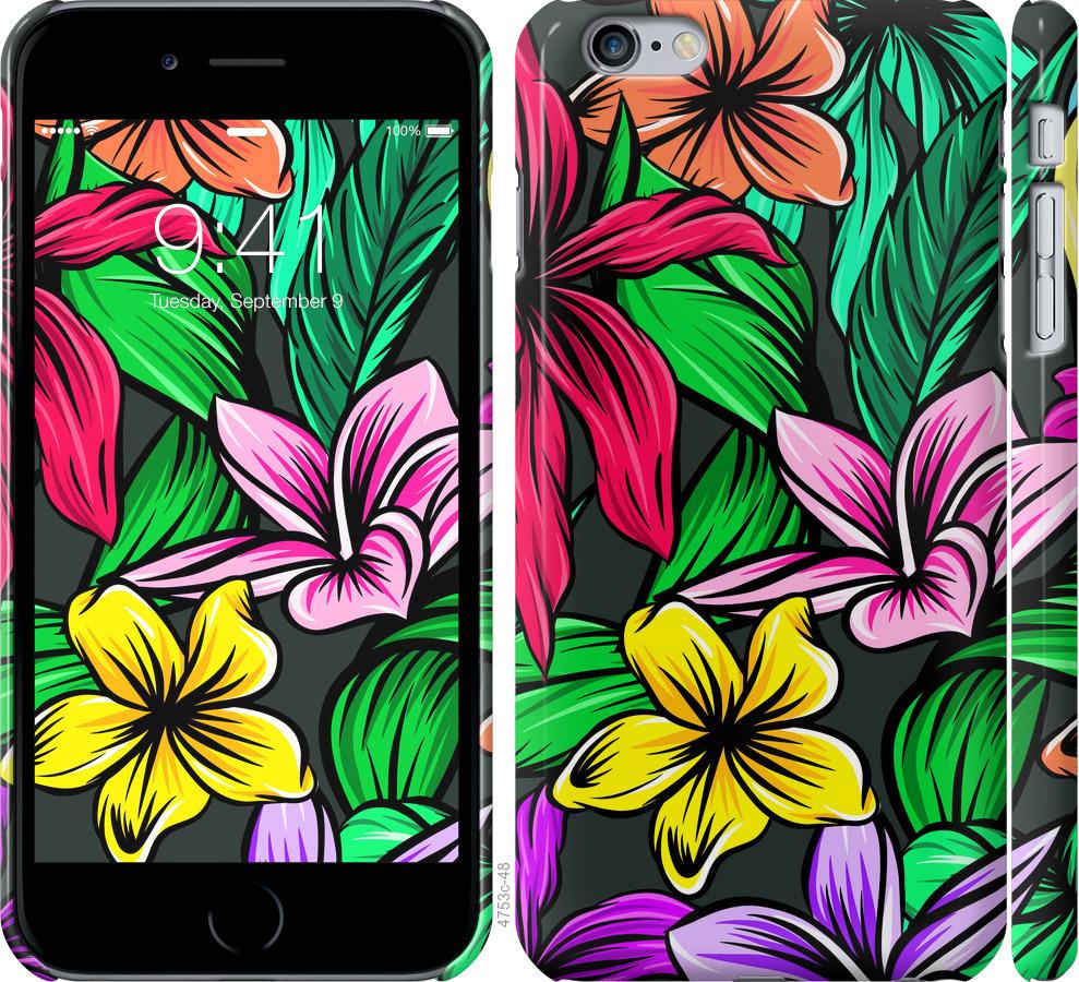 

Чохол на iPhone 6 Plus Тропічні квіти 1