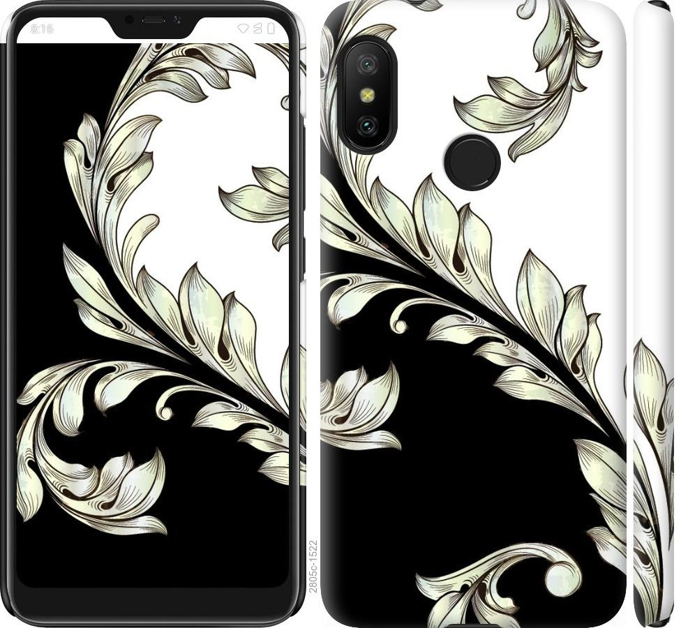 

Чехол на Xiaomi Redmi 6 Pro White and black 1