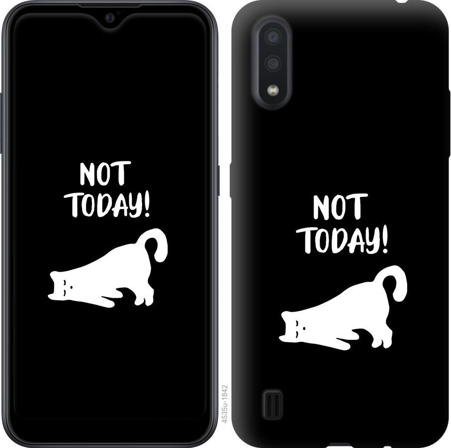 

Чохол на Samsung Galaxy A01 A015F Втомлений кіт