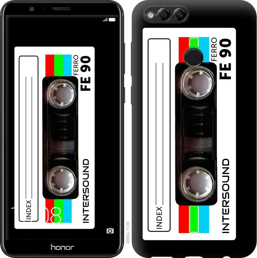 

Чехол на Huawei Honor 7X Кассета с90