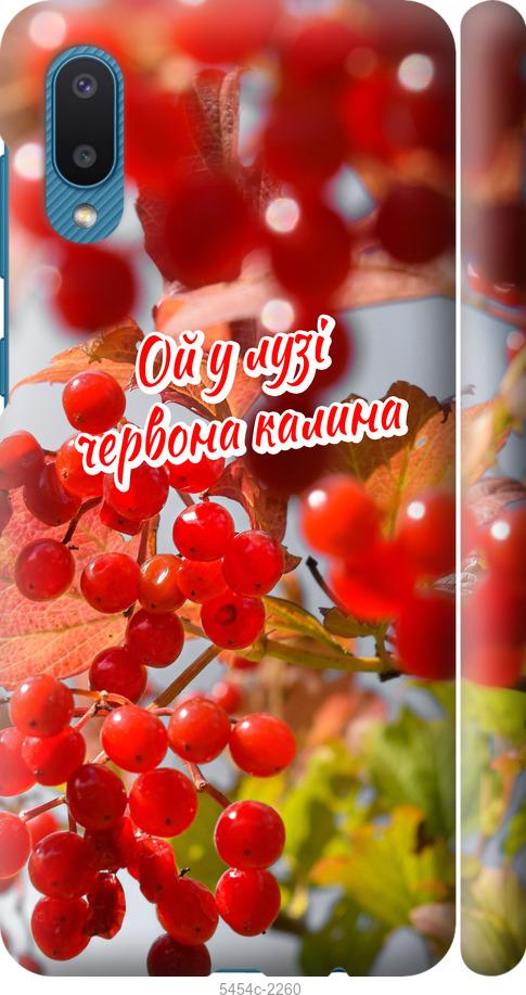 

Чехол на Samsung Galaxy A02 A022G Калина
