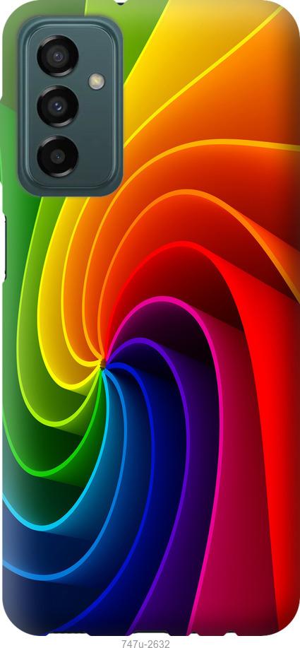 Чехол на Samsung Galaxy M23 M236B Радужный вихрь