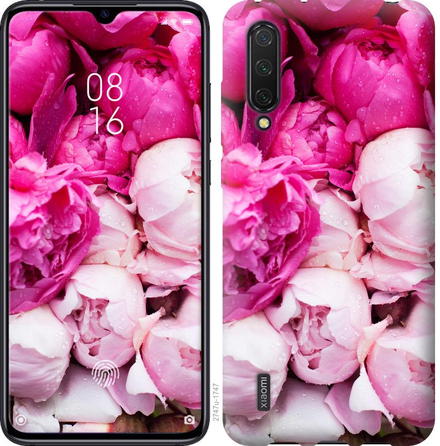 

Чохол на Xiaomi Mi 9 Lite Рожеві півонії