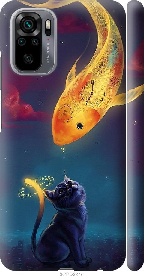 

Чехол на Xiaomi Redmi Note 10 Кошкин сон
