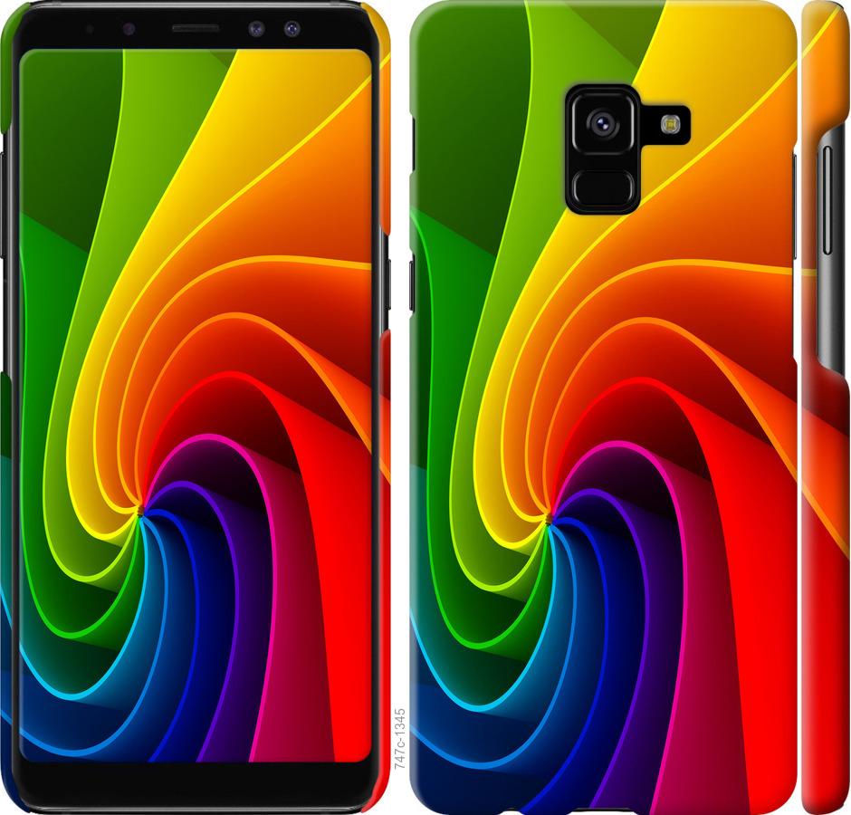 

Чохол на Samsung Galaxy A8 Plus 2018 A730F Райдужний вихор