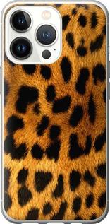 Чехол на iPhone 13 Pro Шкура леопарда