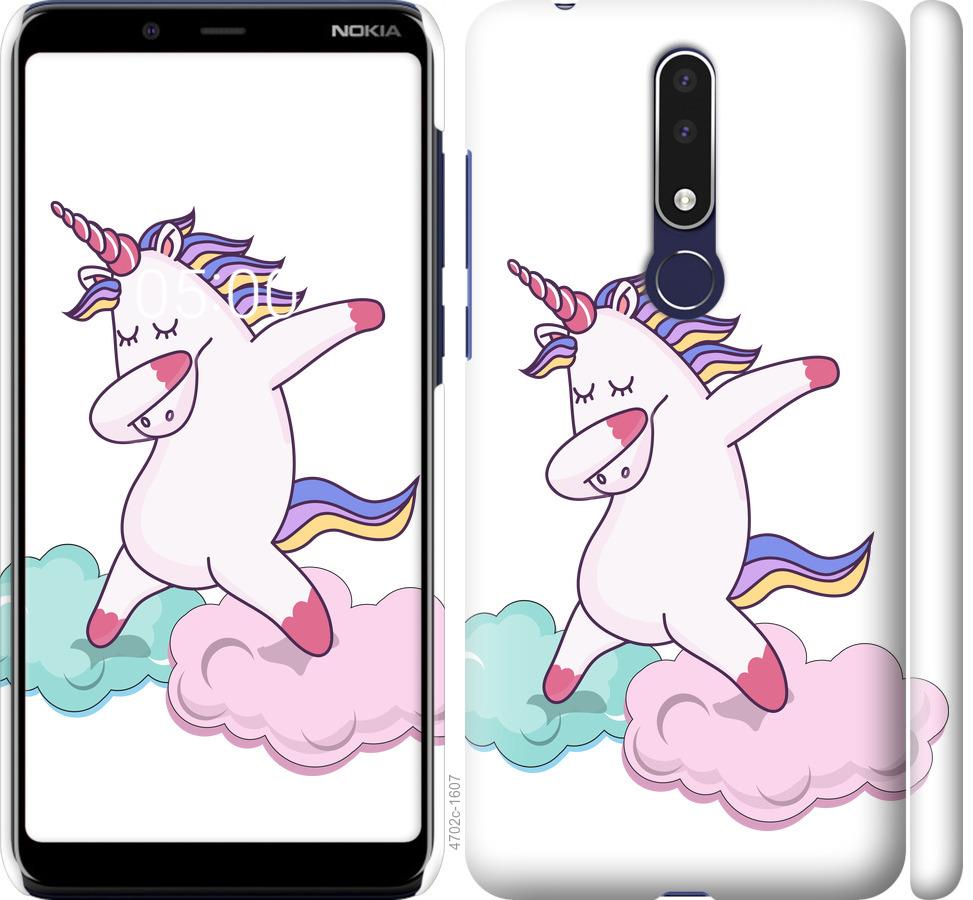 

Чохол на Nokia 3.1 Plus єдиноріг