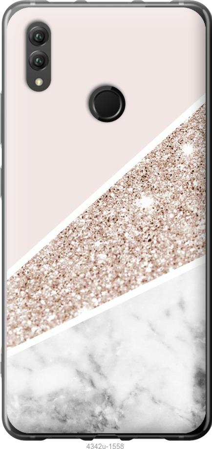 

Чехол на Huawei Honor Note 10 Пастельный мрамор